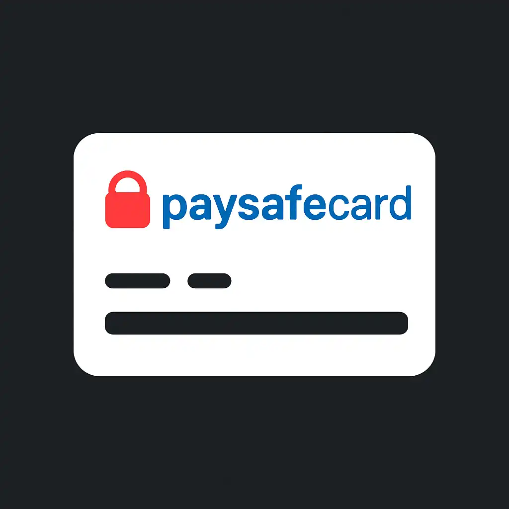 Paysafecard prepaid voucher icon